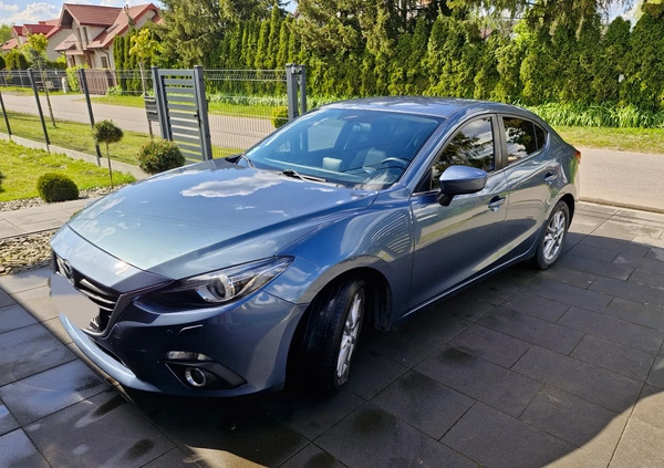 Mazda 3 cena 42500 przebieg: 198000, rok produkcji 2015 z Pabianice małe 46